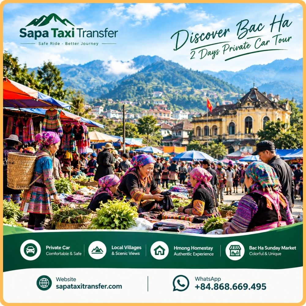 2-day Bac Ha tour from Sapa