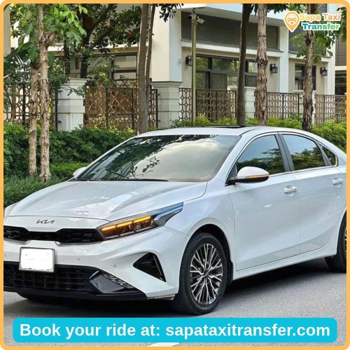 4-seat private car from Sapa to Cat Cat Village
