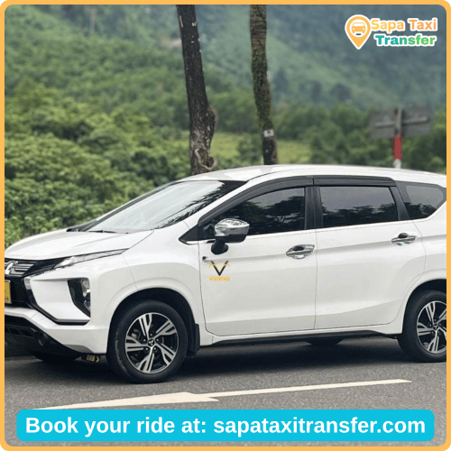 Lao Cai to Sapa Private Car – Affordable Private Transfer 27 7-seat private taxi for Lao Cai Station to Sapa transfer