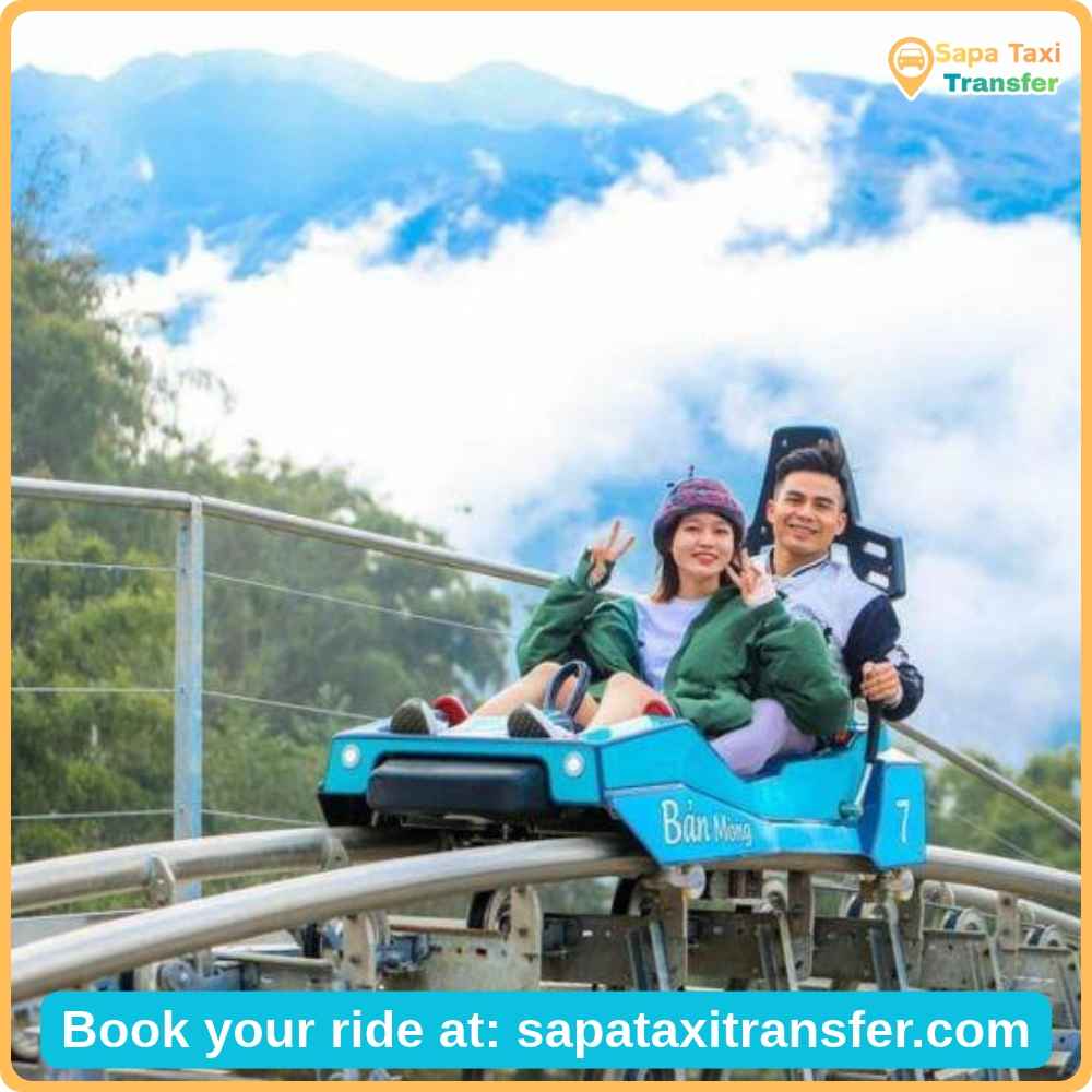 Sapa to Moana Sapa Taxi – Private Transfer & Sightseeing Package 10 Alpine Coaster Sapa attraction on a private sightseeing trip