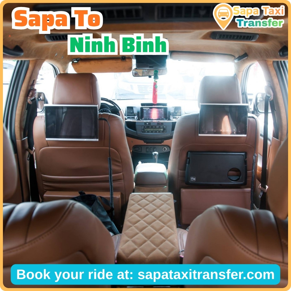 Clean and spacious interior of a private transfer car