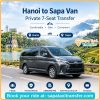 Hanoi to Sapa van private transfer