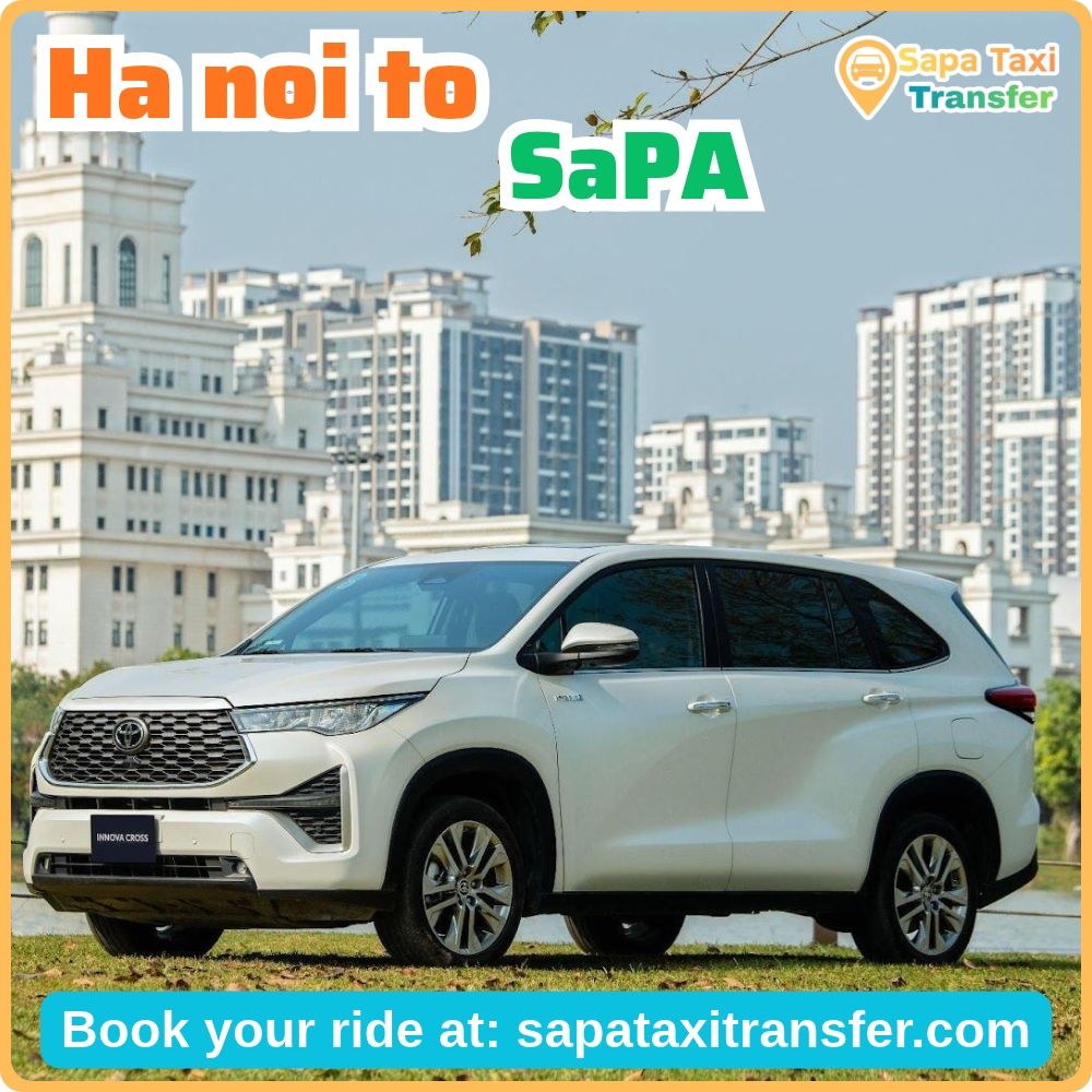 Private 7-seat vehicle for Hanoi to Sapa transfer