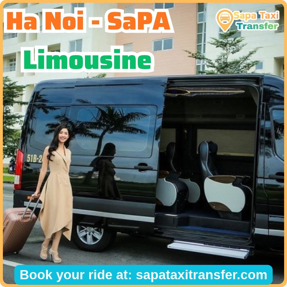 Private 9-passenger limousine for Hanoi to Sapa transfers