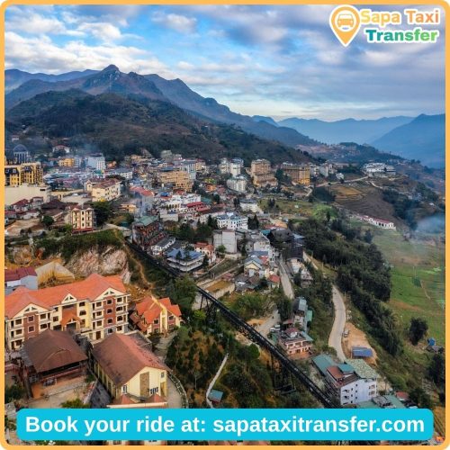 Sapa sightseeing day with mountain views in northern Vietnam