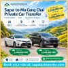 Sapa to Mu Cang Chai Private Car Transfer