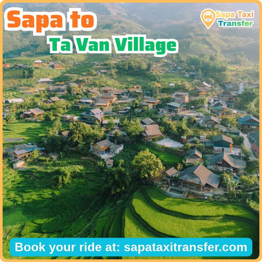 Ta Van Village in Muong Hoa Valley, Sapa